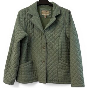 Cabela’s Quilted Sage Green Jacket